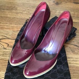 Gucci Vernice Diamond Shoes Size 41
